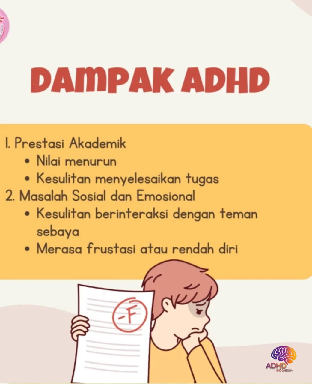 Dampak ADHD terhadap Proses Belajar Anak di Kabupaten Tanggamus